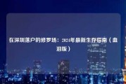在深圳落户的修罗场：2024年最新生存指南（血泪版）