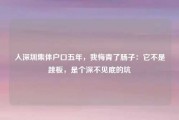 入深圳集体户口五年，我悔青了肠子：它不是跳板，是个深不见底的坑